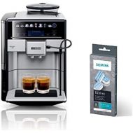 Siemens EQ.6 Plus s700 Kaffeevollautomat (1500 Watt, Keramik-mahlwerk, Touch-Sensor-Direktwahltasten, personalisierte Getraenke, Doppeltassenbezug) edelstahl