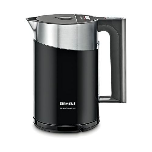  Siemens TW86103P Wasserkocher, 2400 W UEberhitzungsschutz, Fassungsvermoegen 1,5 L, schwarz/anthrazit