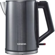 Siemens TW71005 Wasserkocher (1850-2200 Watt, 1,7 Liter, Cordless 360 Grad Basis) edelstahl