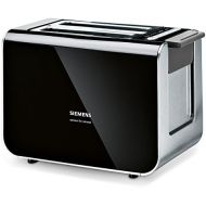 Siemens TT86103 Toaster / 860 Watt / fuer 2 Scheiben / warmeisoliertes Gehause / schwarz