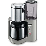[아마존베스트]Siemens TC86505 Kaffeemaschine (1100 Watt max, 8/12 Tassen, Edelstahl Thermokanne) urban grau