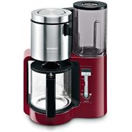 Siemens TC86304 Kaffeemaschine, 1160 Watt, 10-15 Tassen, cranberry red