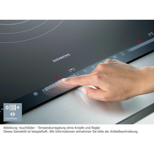  Siemens EX645FXC1E iQ700 Kochfeld Elektro / Ceran/Glaskeramik / 58,3 cm / Flexible Kochzonen - 2 varioInduktions-Kochzonen / schwarz