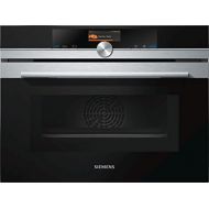 Siemens CM676G0S1 iQ700 Mikrowelle / 1000 W / 45 L Garraum / activeClean - die Selbstreinigungsautomatik fuer mueheloses Reinigen / edelstahl