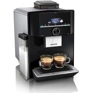 [아마존베스트]Siemens EQ.9 s300 fully automatic coffee machine TI923509DE, automatic cleaning, personalization, extra quiet, 1,500 watts, high-gloss black, stainless steel