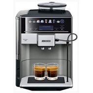 Siemens Freestanding Espresso Machine, 1.7 L, 2 Cups, Black, Grey, Silver TE655203RW