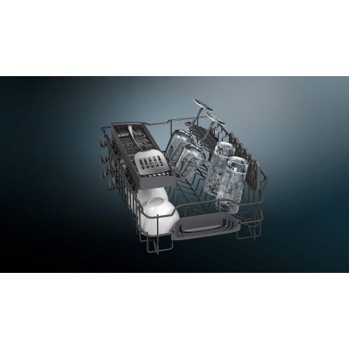  [아마존베스트]Siemens SR61IX05KE iQ100 Fully Integrated Dishwasher / F / 78 kWh / 9 MGD / Smart Home Compatible via Home Connect / VarioSpeed / infoLight Power Indicator