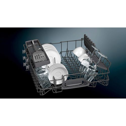  [아마존베스트]Siemens SN45ZS49CE iQ500 Under-Unit Dishwasher / C / 75 kWh / 14 MGD / Zeolite Drying / Smart Home Compatible via Home Connect / GlassZone in Upper Basket