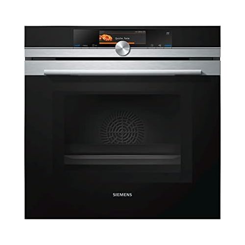  [아마존베스트]Siemens iQ700 Home Connect HN678G4S6 Microwave Oven with Steam Support - Stainless Steel - activeClean