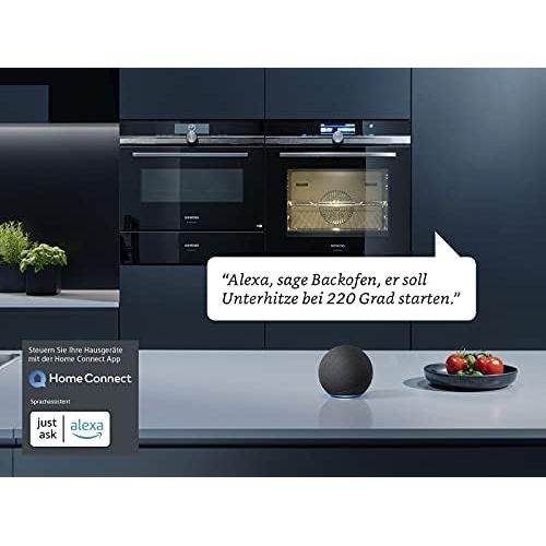  [아마존베스트]Siemens iQ700 Home Connect HN678G4S6 Microwave Oven with Steam Support - Stainless Steel - activeClean