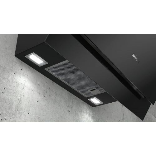  [아마존베스트]Siemens LC67KHM60 iQ300 Wall Esse / 59 cm / LED Lighting / Extremely Quiet / Touch Control / Black