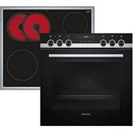 [아마존베스트]Siemens EQ521KA00 Hob Combination (Built-In) / 59.4 cm / Dual Circuit Cooking Zone 21 cm / Roasting Zone / Heating Control