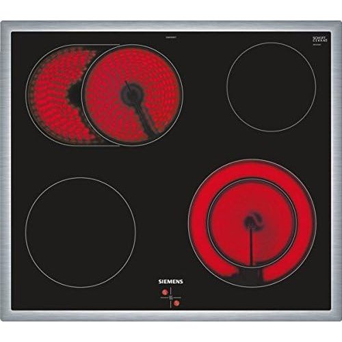  [아마존베스트]Siemens EQ521KA00 Hob Combination (Built-In) / 59.4 cm / Dual Circuit Cooking Zone 21 cm / Roasting Zone / Heating Control