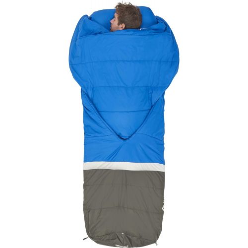 시에라디자인 [아마존베스트]Sierra Designs Frontcountry Bed: 35 Degree Synthetic Blue/Grey Sleeping Bag (Queen Duo)