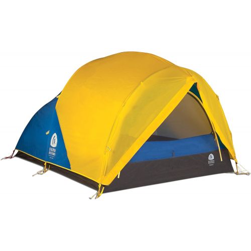 시에라디자인 Sierra Designs Convert Tent, 4 Season All Weather Backpacking and Mountaineering Tent, Yellow/Blue