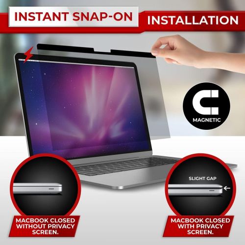  [아마존베스트]SightPro Magnetic Privacy Screen for MacBook Pro 16 Inch (2019) | Laptop Privacy Filter and Anti-Glare Protector