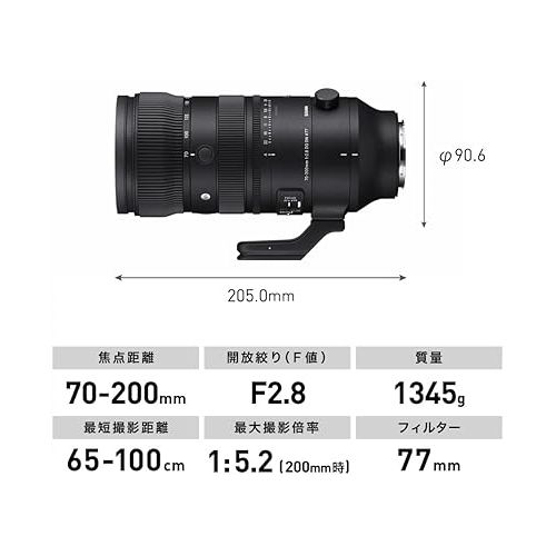 70-200mm F2.8 DG DN OS for L-Mount