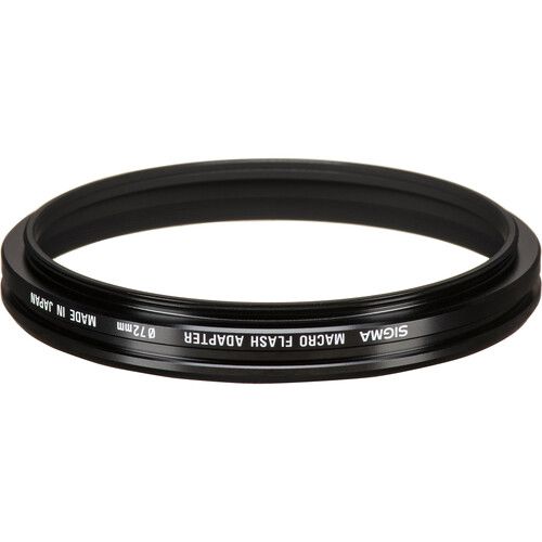  Sigma 72mm Adapter Ring for EM-140 DG Macro Ringlight Flash