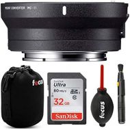 [아마존베스트]Sigma MC-11 Lens Mount Converter (Canon EF to Sony E-Mount) with 32GB SD Card