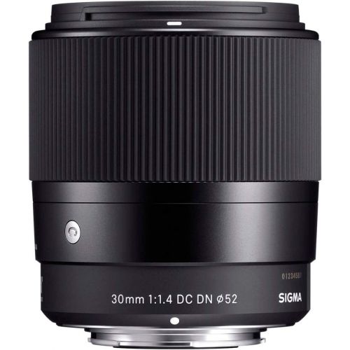  [아마존베스트]Sigma 30mm f/1.4 DC DN Contemporary Prime Lens for Sony E-Mount w/ 64GB Extreme PRO Bundle