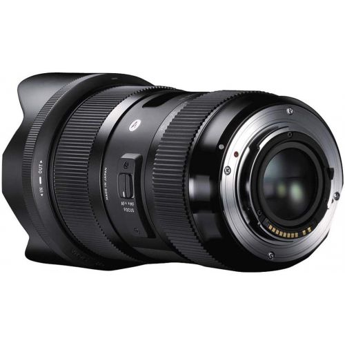  Sigma 18-35mm F/1.8 DC HSM Art Lens Nikon Digital SLR Camera - Bundle with Hoya 72MM Digital Filter Kit II (UV/CPL/ND8x), Cleaning Kit, Microfiber Cloth