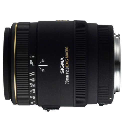  Sigma 70mm F/2.8 EX DG Macro Lens for Nikon Digital SLR Cameras (OLD MODEL)