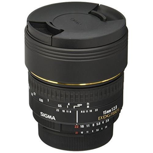  Sigma 15mm f/2.8 EX DG Diagonal Fisheye Lens for Nikon SLR Cameras