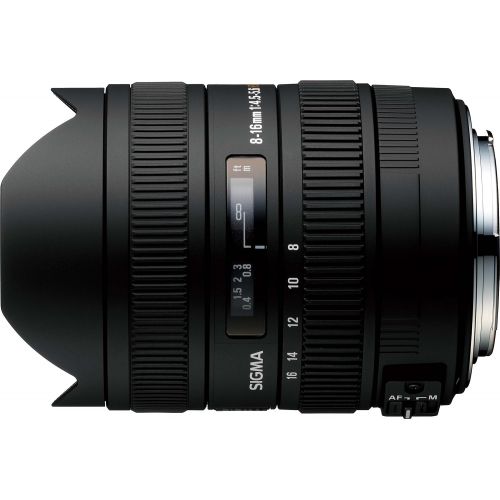  Sigma 8-16mm f/4.5-5.6 DC HSM FLD AF Ultra Wide Zoom Lens for APS-C sized Nikon Digital DSLR Camera