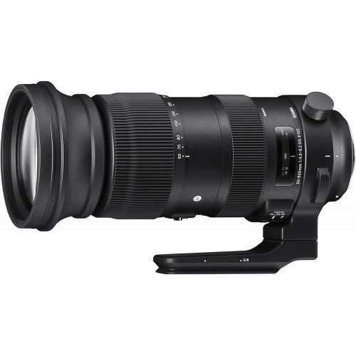  Sigma 60-600mm f/22-32 Fixed Zoom F4.5-6.3 DG OS HSM Camera Lenses, Black (730955), Nikon F