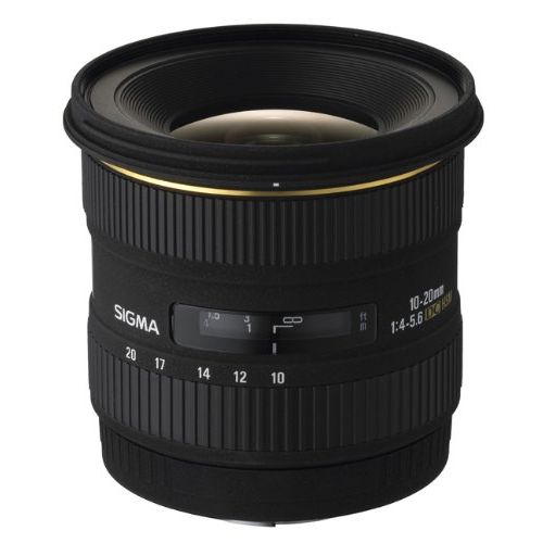  Sigma 10-20mm f/4-5.6 EX DC HSM Lens for Nikon Digital SLR Cameras