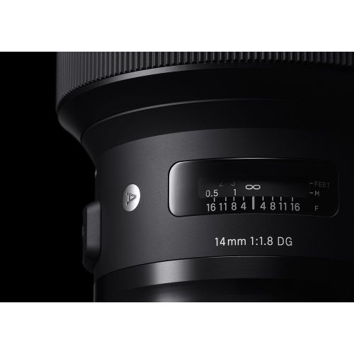  Sigma 14mm F/1.8 Art DG HSM Lens (for Nikon Cameras)