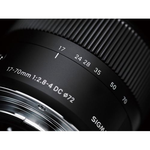  Sigma 17-70mm F2.8-4 Contemporary DC Macro OS HSM Lens for Nikon