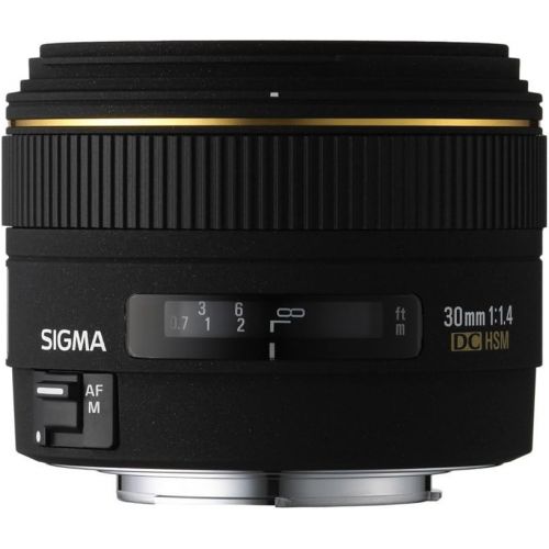  Sigma 30mm f/1.4 EX DC HSM Four Thirds Lens for Olympus and Panasonic Digital Cameras