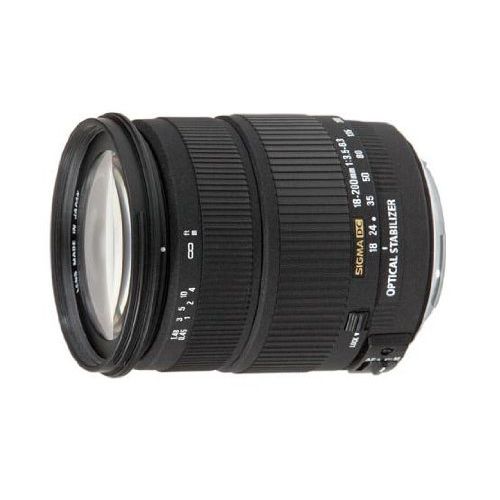  Sigma 18-200mm f/3.5-6.3 DC Auto Focus OS (Optical Stabilizer) Zoom Lens for Canon Digital SLR Cameras