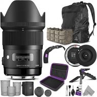 Sigma 35mm F1.4 Art DG HSM Lens for Canon DSLR Cameras + Sigma USB Dock with Altura Photo Essential Accessory and Travel Bundle