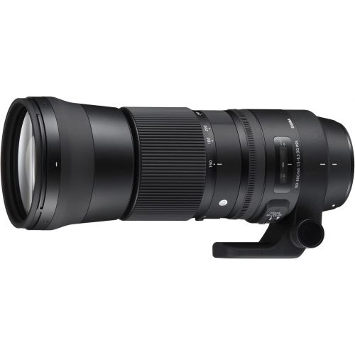  Sigma 150-600mm 5-6.3 Contemporary DG OS HSM Lens for Nikon DSLR Cameras w USB Dock + 64GB Travel Bundle