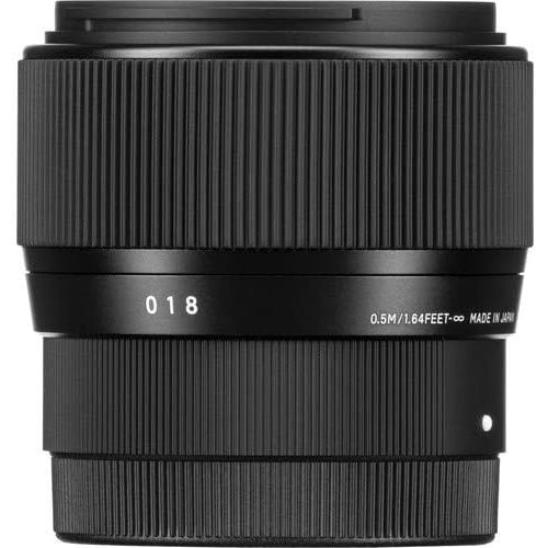  Sigma 56mm for E-Mount (Sony) Fixed Prime Camera Lens, Black (351965)