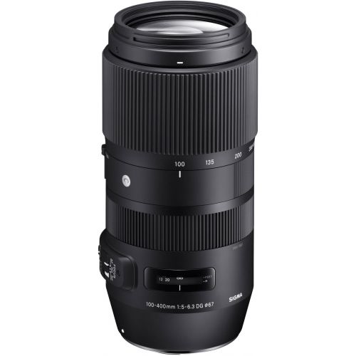  Sigma 100-400mm f/5-6.3 DG OS HSM Contemporary Lens for Nikon F