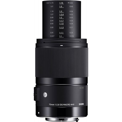  [아마존베스트]Sigma 70 mm F2.8 DG Macro Art Lens (49 mm Filter Thread) for Canon Lens Bayonet