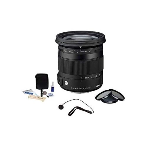  Sigma 17-70mm f2.8-4 DC Macro HSM Lens fPentax DSLRs, wAccessory BUNDLE