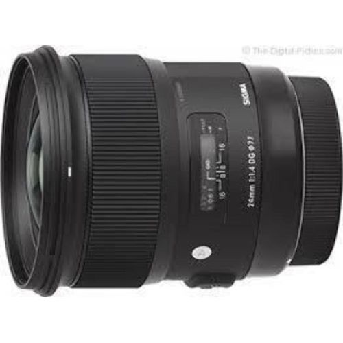  Sigma 401101 Canon EF Cameras 24mm f1.4 Wide-Angle-Prime Lens Fixed Prime (International Model) No Warranty