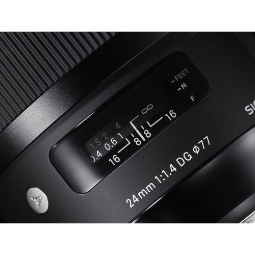  Sigma 401101 Canon EF Cameras 24mm f1.4 Wide-Angle-Prime Lens Fixed Prime (International Model) No Warranty