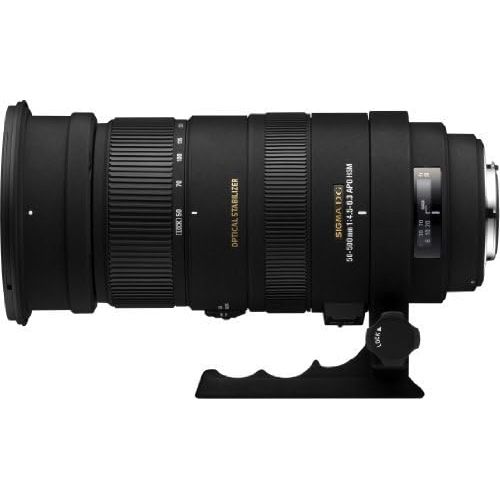  Sigma 50-500mm f4.5-6.3 APO DG OS HSM SLD Ultra Telephoto Zoom Lens for Canon Digital SLR Camera - International Version (No Warranty)