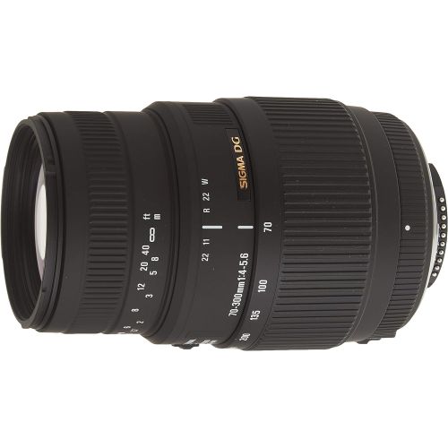  Sigma 70-300mm f4-5.6 DG Macro Telephoto Zoom Lens for Sigma SLR Cameras