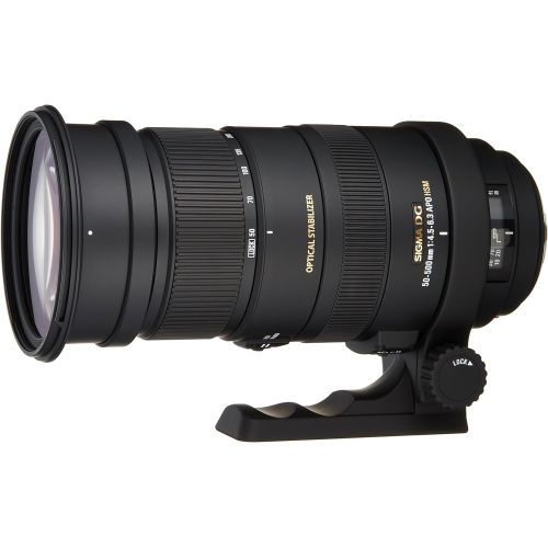  Sigma 50-500mm f4.5-6.3 APO DG OS HSM SLD Ultra Telephoto Zoom Lens for Sony Digital DSLR Camera