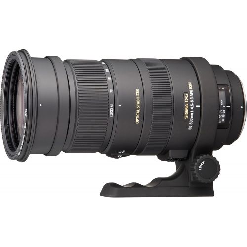  Sigma 50-500mm f4.5-6.3 APO DG OS HSM SLD Ultra Telephoto Zoom Lens for Sony Digital DSLR Camera