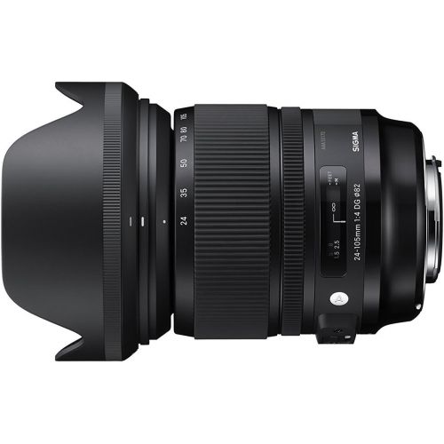  Sigma 635205 24-105mm F 4.0 DG OS HSM Zoom Lens for Sony Alpha Cameras - International Version (No Warranty)