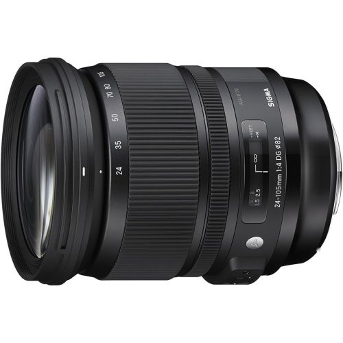  Sigma 635205 24-105mm F 4.0 DG OS HSM Zoom Lens for Sony Alpha Cameras - International Version (No Warranty)