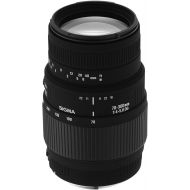 Sigma 70-300mm f4-5.6 DG Macro Telephoto Zoom Lens for Minolta and Sony SLR Cameras - International Version (No Warranty)