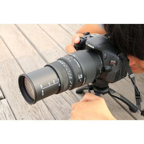  Sigma 70-300mm f4-5.6 DG Macro Telephoto Zoom Lens for Minolta and Sony SLR Cameras - International Version (No Warranty)